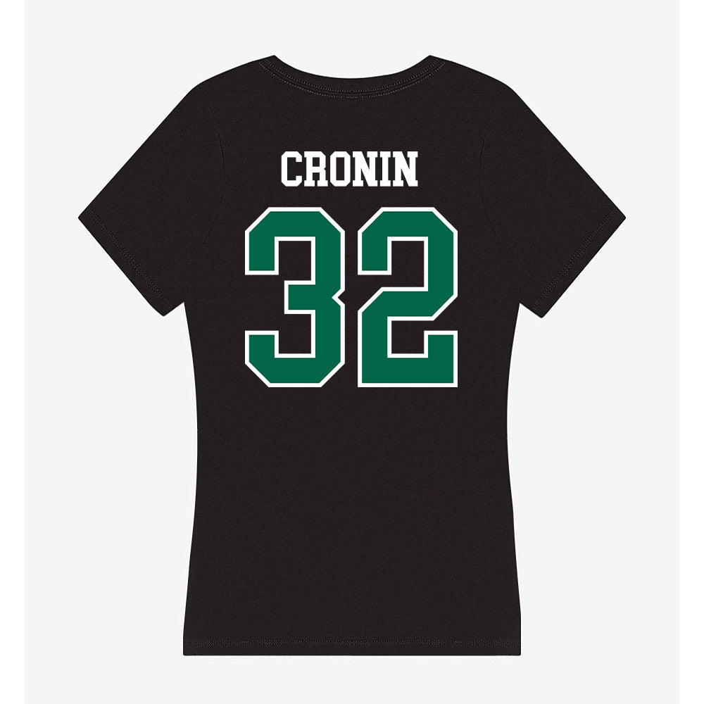 Tulane - NCAA Men's Basketball : Luke Cronin - Women's V-Neck T-Shirt-1