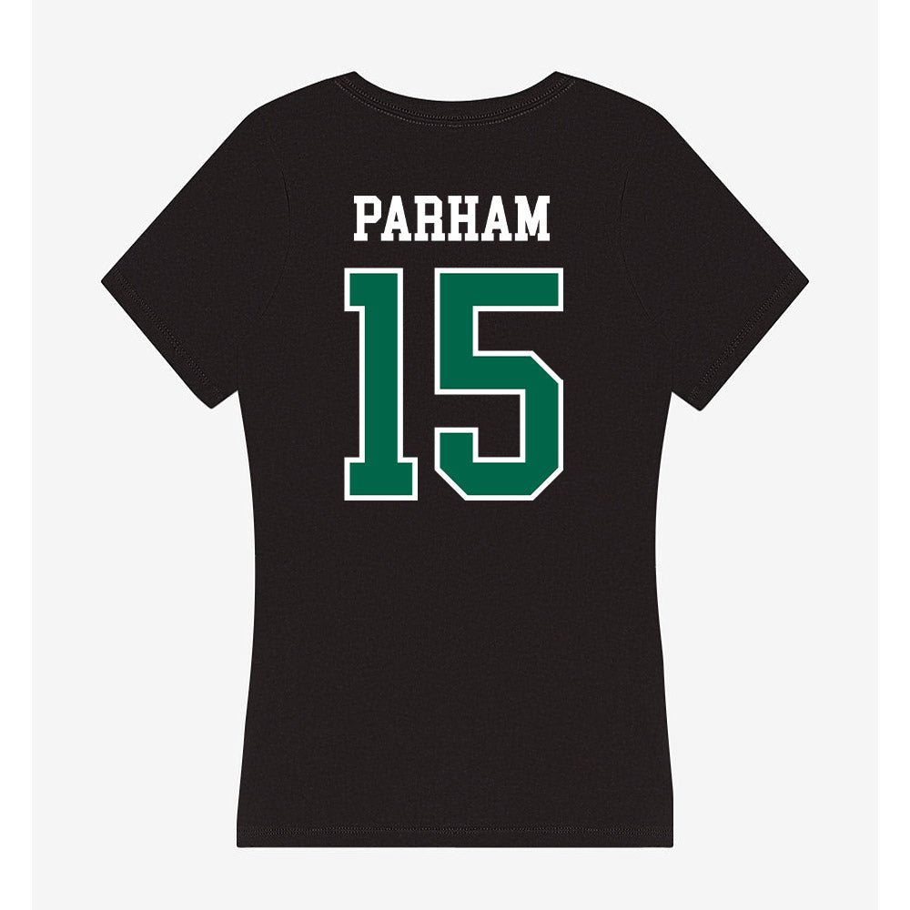 Tulane - NCAA Football : Antwaun Parham - Women's V-Neck T-Shirt-1