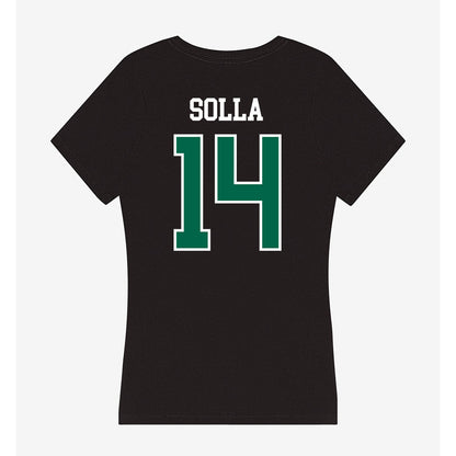 Tulane - NCAA Women's Bowling : Juanelyz Solla - Women's V-Neck T-Shirt-1
