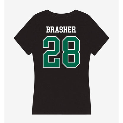 Tulane - NCAA Football : Dylan Brasher - Women's V-Neck T-Shirt-1