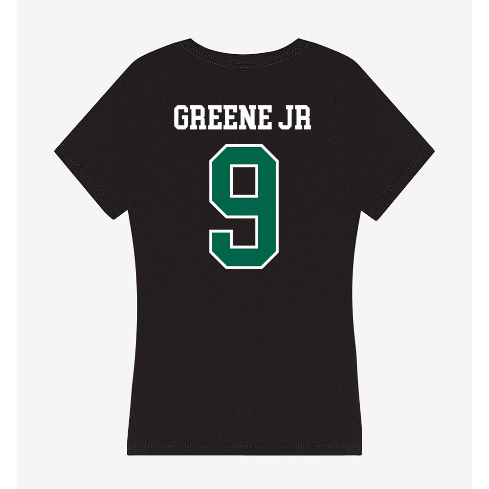 Tulane - NCAA Men's Basketball : Kyle Greene jr - Women's V-Neck T-Shirt-1