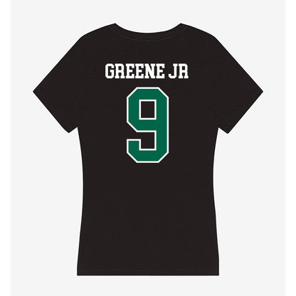 Tulane - NCAA Men's Basketball : Kyle Greene jr - Women's V-Neck T-Shirt-1