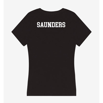 Tulane - NCAA Women's Track & Field : Ali Saunders - Women's V-Neck T-Shirt-1
