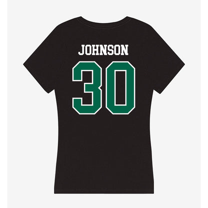 Tulane - NCAA Baseball : Nate Johnson - Women's V-Neck T-Shirt-1
