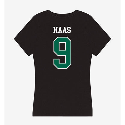 Tulane - NCAA Baseball : Matthias Haas - Women's V-Neck T-Shirt-1