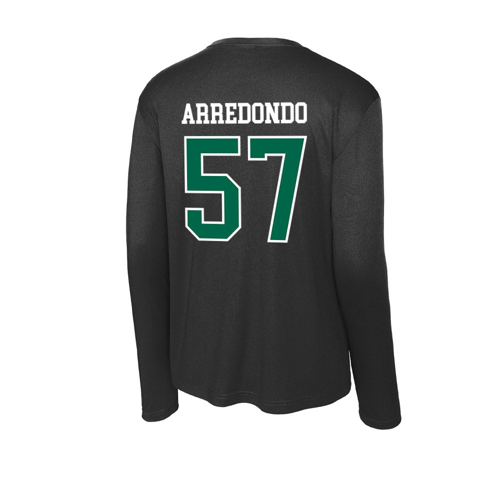 Tulane - NCAA Football : Jason Arredondo - Activewear Long Sleeve T-Shirt-1
