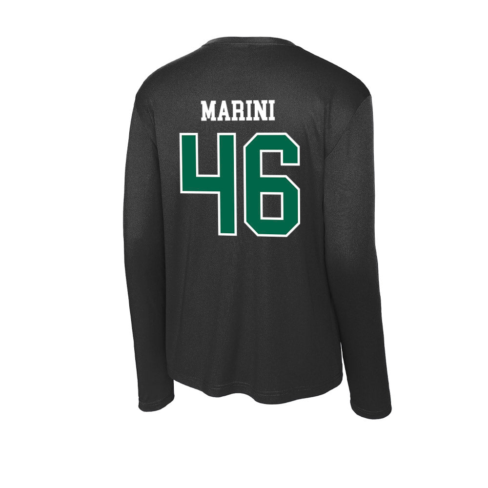 Tulane - NCAA Football : Zach Marini - Activewear Long Sleeve T-Shirt-1