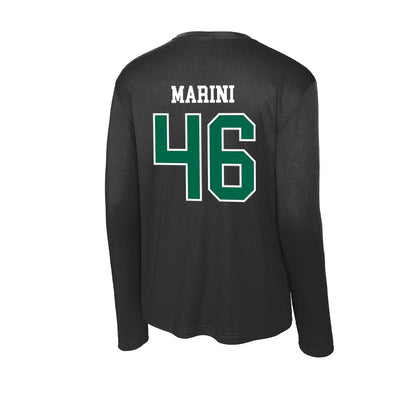 Tulane - NCAA Football : Zach Marini - Activewear Long Sleeve T-Shirt-1