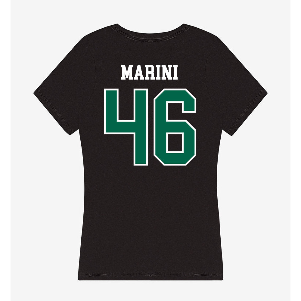 Tulane - NCAA Football : Zach Marini - Women's V-Neck T-Shirt-1