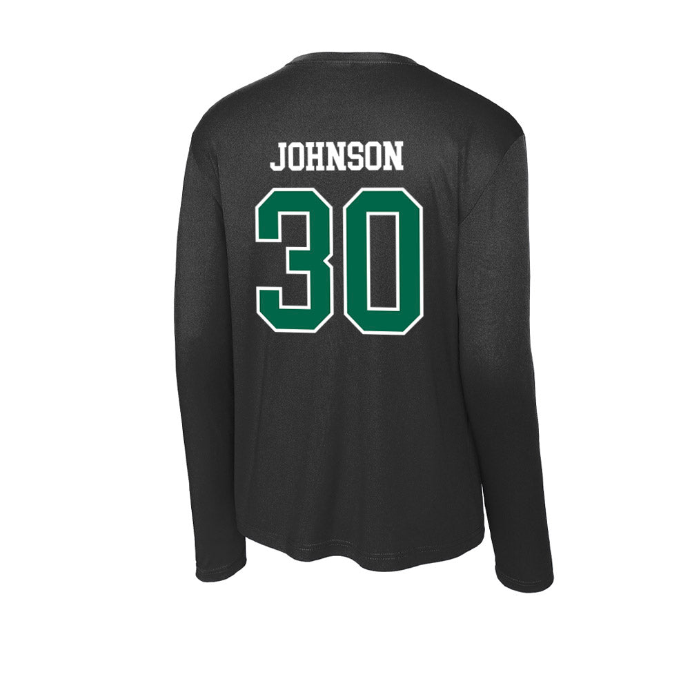 Tulane - NCAA Baseball : Nate Johnson - Activewear Long Sleeve T-Shirt-1