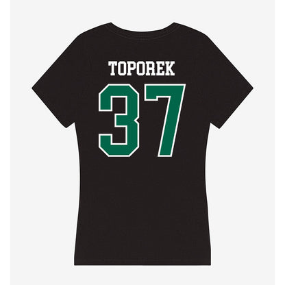 Tulane - NCAA Baseball : Jake Toporek - Women's V-Neck T-Shirt-1