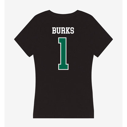 Tulane - NCAA Women's Volleyball : Avery Burks - Women's V-Neck T-Shirt-1