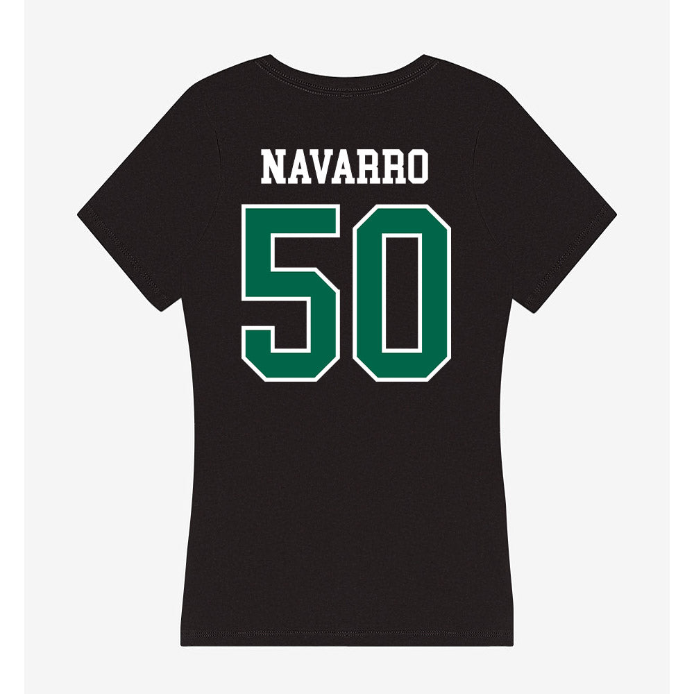 Tulane - NCAA Baseball : LuisPablo Navarro - Women's V-Neck T-Shirt-1