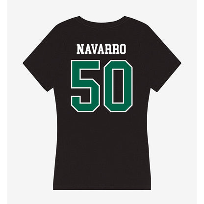 Tulane - NCAA Baseball : LuisPablo Navarro - Women's V-Neck T-Shirt-1