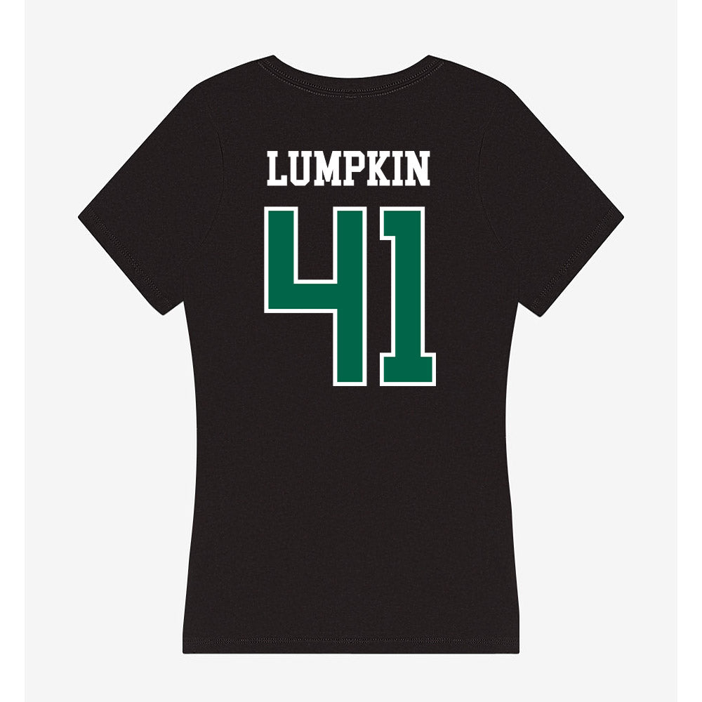Tulane - NCAA Football : Chan Lumpkin - Women's V-Neck T-Shirt-1