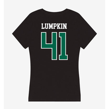 Tulane - NCAA Football : Chan Lumpkin - Women's V-Neck T-Shirt-1