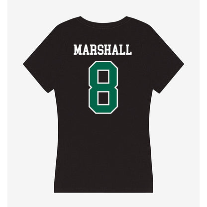 Tulane - NCAA Women's Basketball : Mecailin Marshall - Women's V-Neck T-Shirt-1