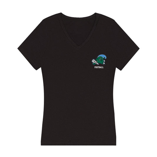Tulane - NCAA Football : Dagan Bruno - Women's V-Neck T-Shirt-0