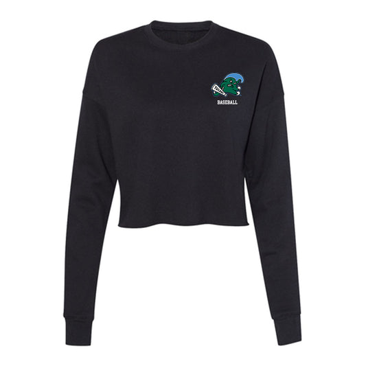 Tulane - NCAA Baseball : Max Mazinter - Women's Cropped Crew Fleece-0