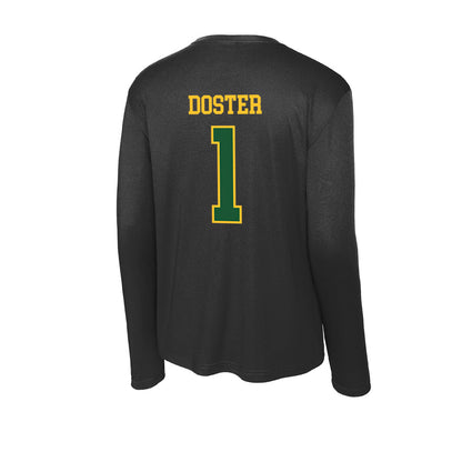 GMU - NCAA Women's Basketball : Jazmyn Doster - Activewear Long Sleeve T-Shirt-1