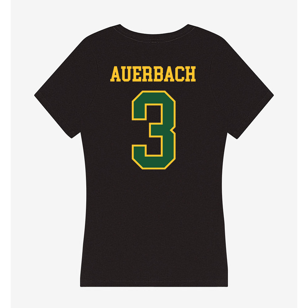 GMU - NCAA Softball : Payton Auerbach - Women's V-Neck T-Shirt-1