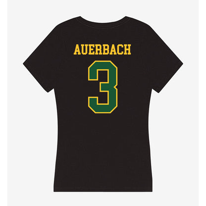 GMU - NCAA Softball : Payton Auerbach - Women's V-Neck T-Shirt-1
