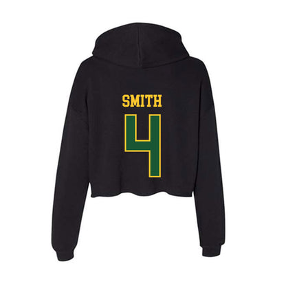 GMU - NCAA Women's Basketball : Sonia Smith - Women's Crop Fleece Hoodie-1