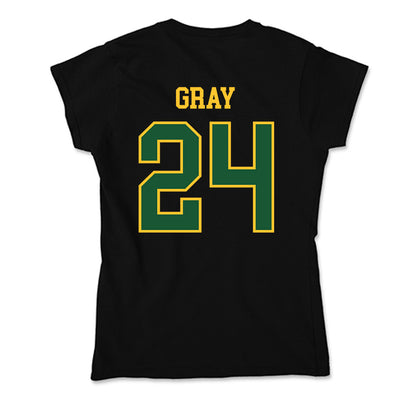 GMU - NCAA Softball : Meghan Gray - Soft Style Women’s T-Shirt-1