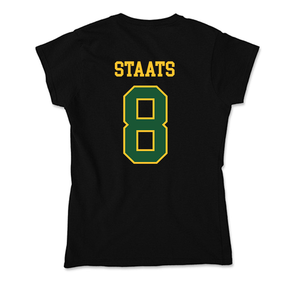 GMU - NCAA Softball : Madeline Staats - Soft Style Women’s T-Shirt-1