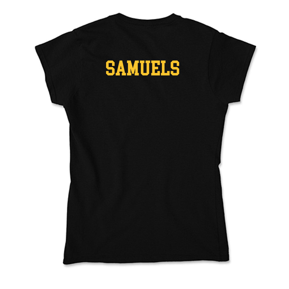 GMU - NCAA Men's Track & Field : Mason Samuels - Soft Style Women’s T-Shirt-1