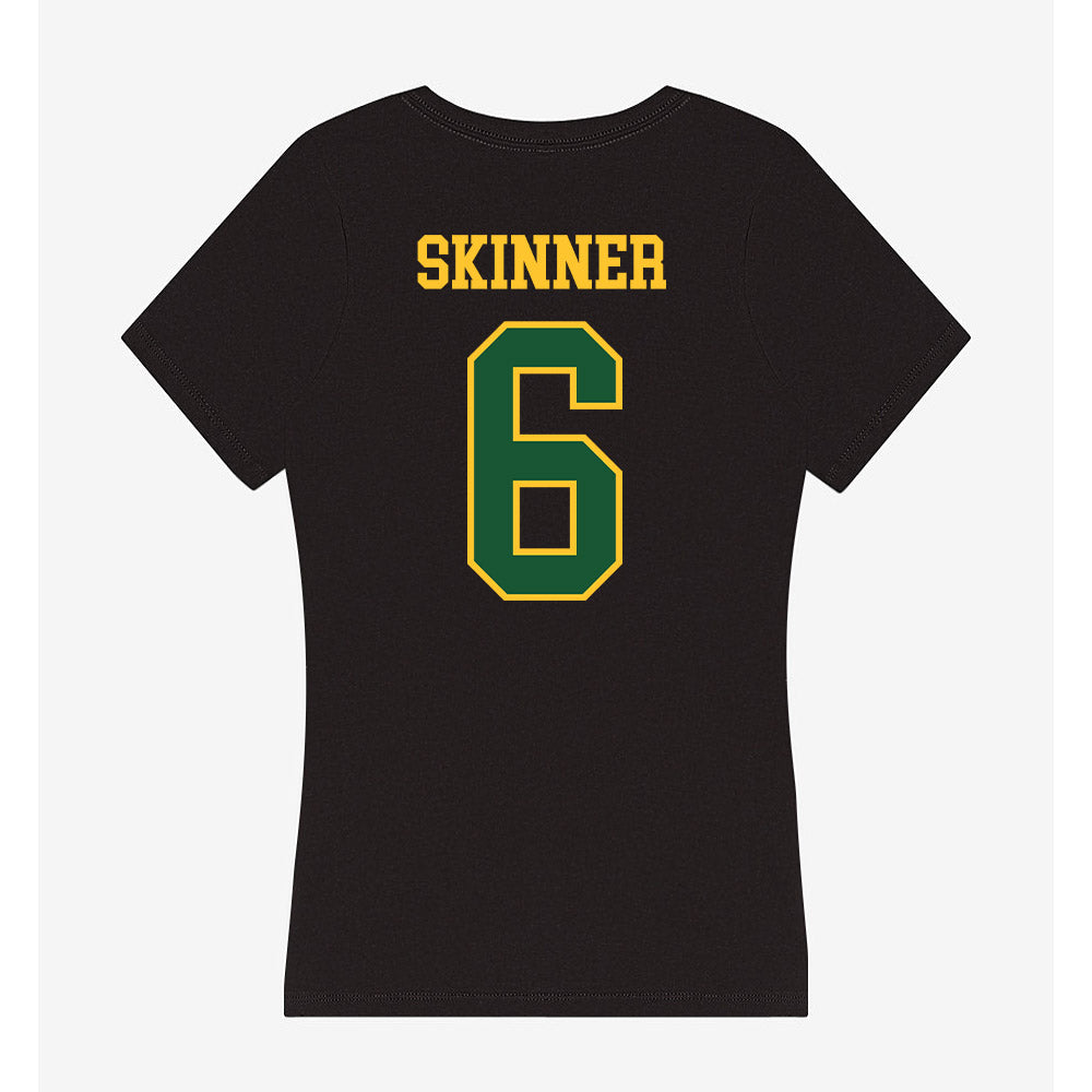 GMU - NCAA Softball : Marissa Skinner - Women's V-Neck T-Shirt-1