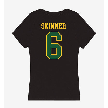 GMU - NCAA Softball : Marissa Skinner - Women's V-Neck T-Shirt-1