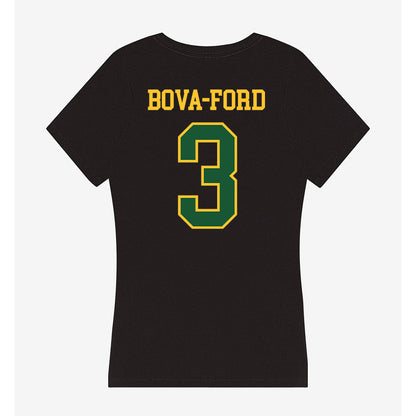 GMU - NCAA Women's Volleyball : Damiana Bova-Ford - Women's V-Neck T-Shirt-1