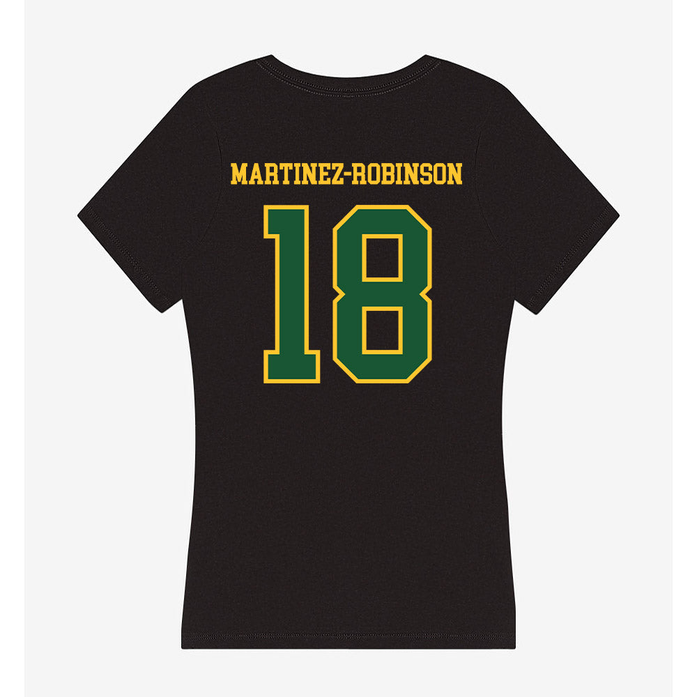 GMU - NCAA Women's Volleyball : Autumn Martinez-Robinson - Women's V-Neck T-Shirt-1