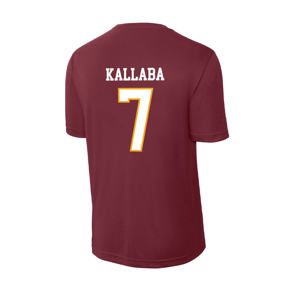 Loyola - NCAA Women's Soccer : Riga Kallaba - Activewear T-Shirt-1