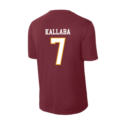 Loyola - NCAA Women's Soccer : Riga Kallaba - Activewear T-Shirt-1