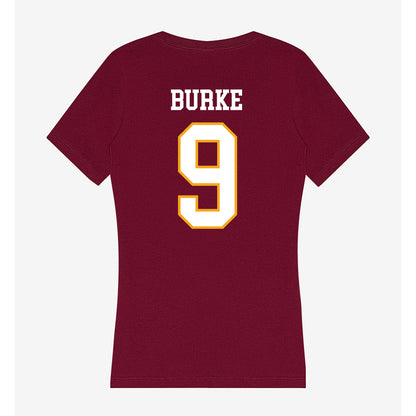 Loyola - NCAA Women's Volleyball : Kaitlyn Burke - Women's V-Neck T-Shirt-1
