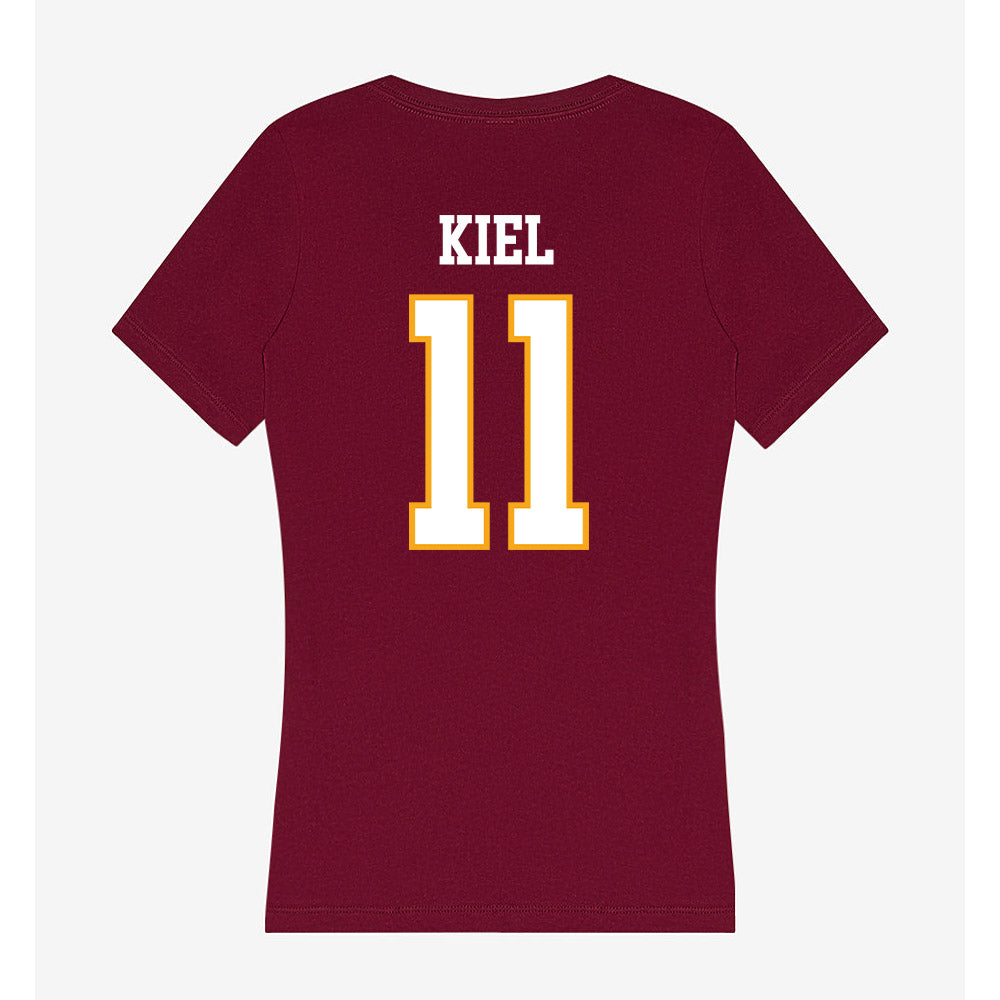 Loyola - NCAA Softball : Anna Kiel - Women's V-Neck T-Shirt-1