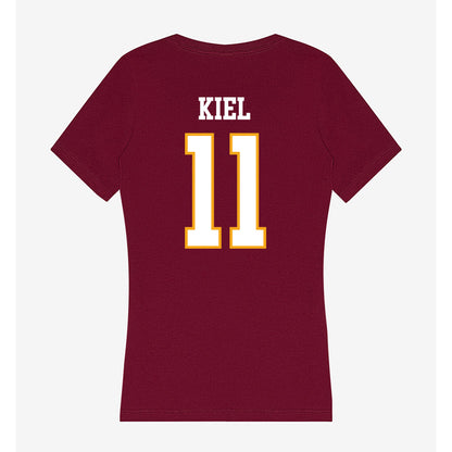 Loyola - NCAA Softball : Anna Kiel - Women's V-Neck T-Shirt-1