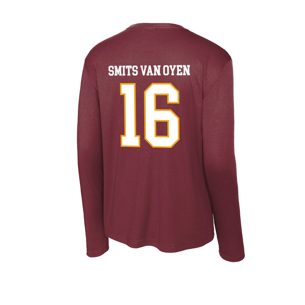 Loyola - NCAA Men's Volleyball : Alexander Smits Van Oyen - Activewear Long Sleeve T-Shirt-1