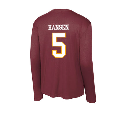 Loyola - NCAA Softball : Alexis Hansen - Activewear Long Sleeve T-Shirt-1