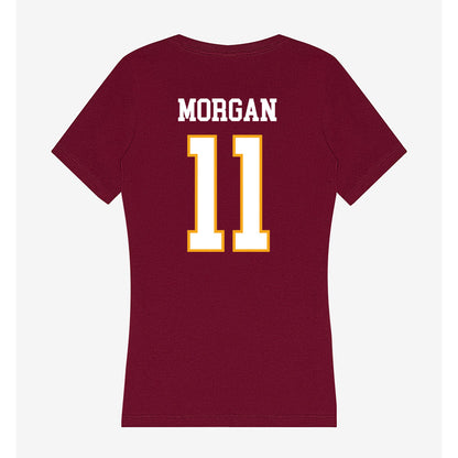 Loyola - NCAA Women's Volleyball : Chloe Morgan - Women's V-Neck T-Shirt-1