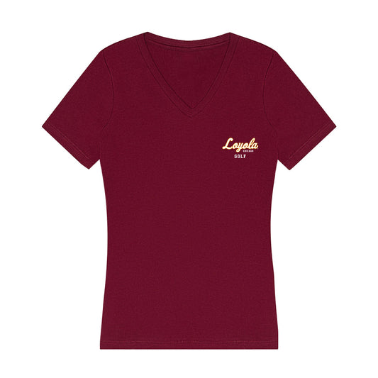 Loyola - NCAA Women's Golf : Reese Kite - Women's V-Neck T-Shirt-0