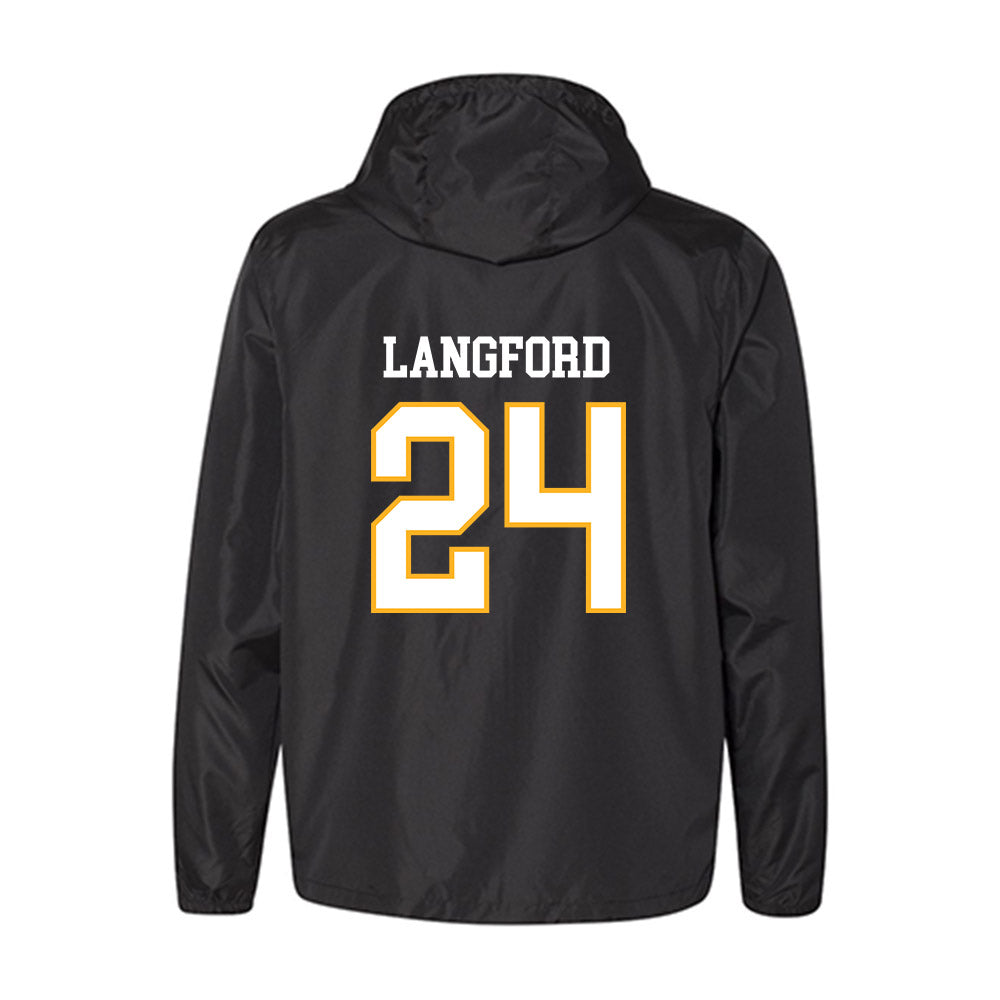SJSU - NCAA Men's Basketball : Douglas Langford - Windbreaker-1