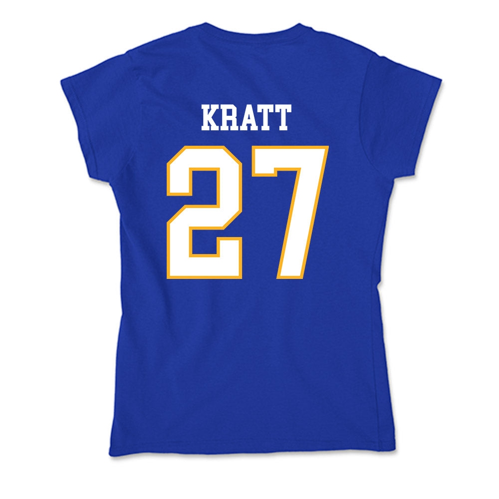 SJSU - NCAA Baseball : Spencer Kratt - Soft Style Women’s T-Shirt-1
