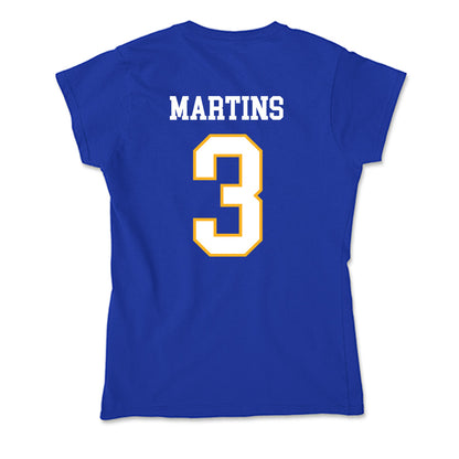 SJSU - NCAA Women's Soccer : Analise Martins - Soft Style Women’s T-Shirt-1