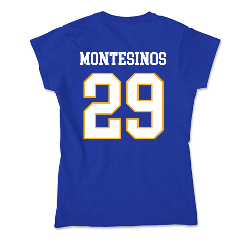 SJSU - NCAA Women's Soccer : Lily Montesinos - Soft Style Women’s T-Shirt-1
