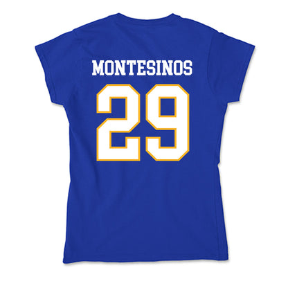 SJSU - NCAA Women's Soccer : Lily Montesinos - Soft Style Women’s T-Shirt-1