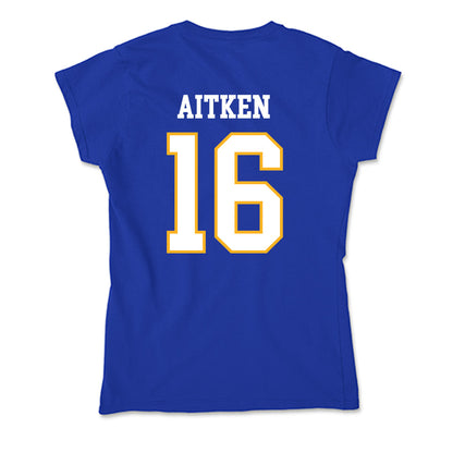 SJSU - NCAA Women's Soccer : Taejah Aitken - Soft Style Women’s T-Shirt-1