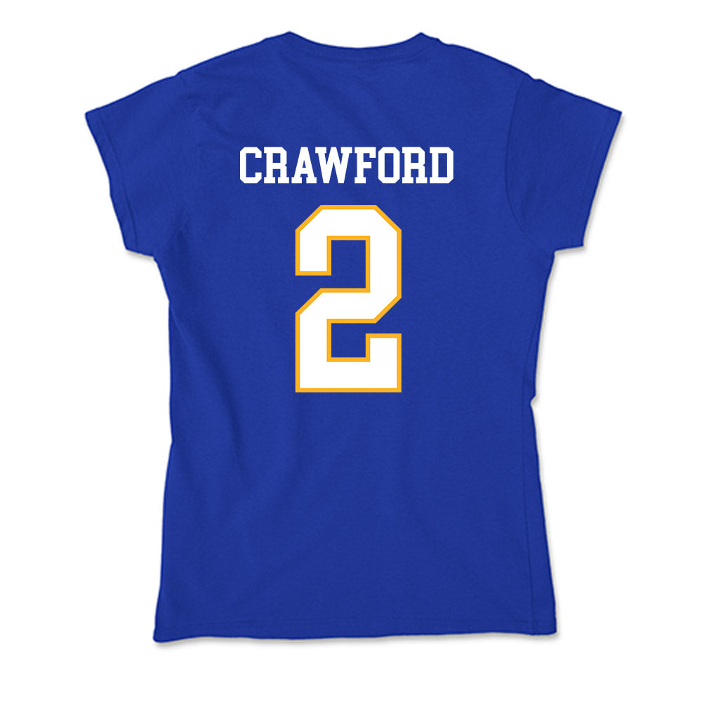 SJSU - NCAA Football : Maliki Crawford - Soft Style Women’s T-Shirt-1